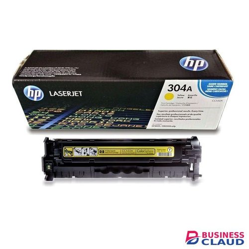 HP 304A Yellow Toner Cartridge (CC532A)