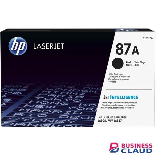 HP 87A Black Toner for LaserJet M506 Series - Long-Lasting Cartridge