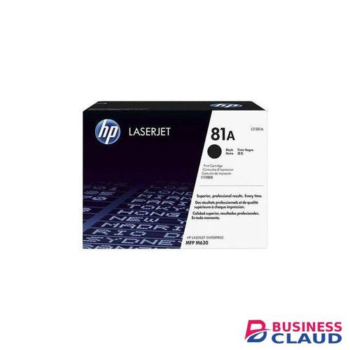 HP 81A High-Capacity Toner for Crisp Black Prints