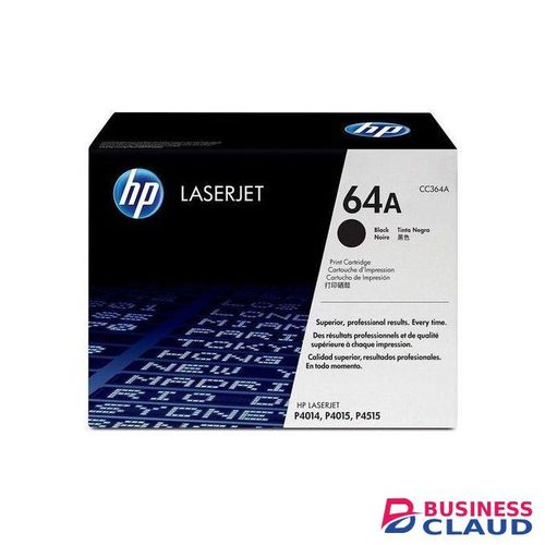 HP 64A LaserJet Black Toner for High Volume Use