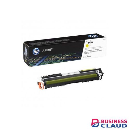 HP 126A Yellow Laser Printer Toner - Affordable and Reliable
