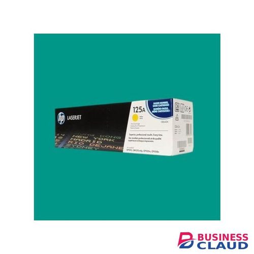 HP 125A Yellow Toner Cartridge, High Yield, Premium Print Quality, Compatible with LaserJet Pro MFP