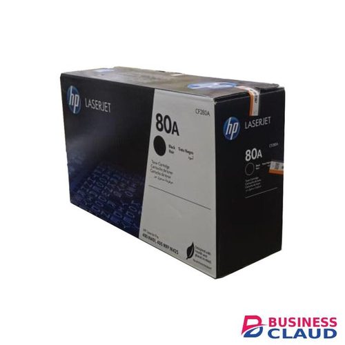 HP 80A (CF280A) BLACK ORIGINAL TONER CARTRIDGE