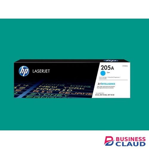 HP 205A Cyan Original LaserJet Toner Cartridge (CF531A) – High Yield, Sharp Color Prints for Color LaserJet Pro M154 & MFP M180/M181