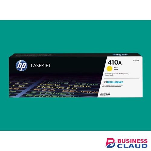 HP 410A Yellow LaserJet Toner Cartridge (CF412A) For Color LaserJet Pro MFP M477fdw/M452dn
