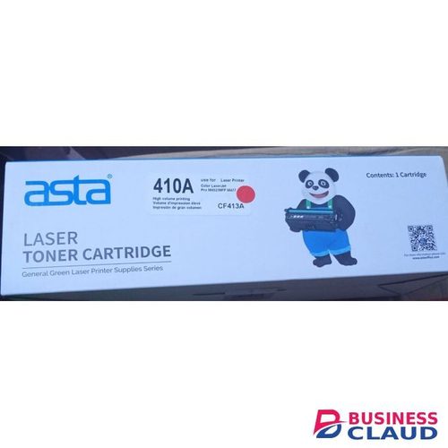 Asta CF 410A Magenta (CF413A) Toner +FREE EXECUTIVE PEN