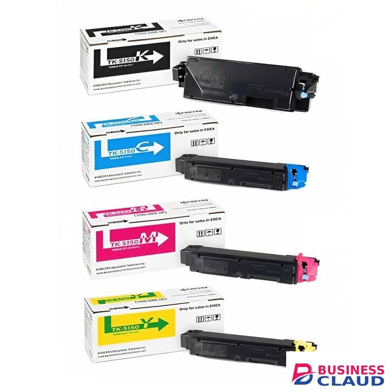 Kyocera TK 5150K B/Y/C/M TONER CARTRIDGE A SET.