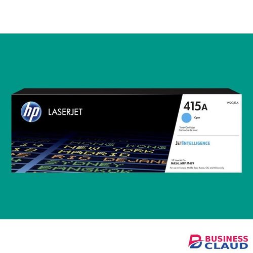 HP 415A Cyan Toner Cartridge – High Yield, Reliable Print Quality
