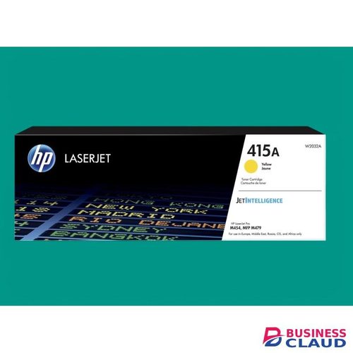 HP 415A Yellow Toner Cartridge – High Yield, Compatible with LaserJet Printers