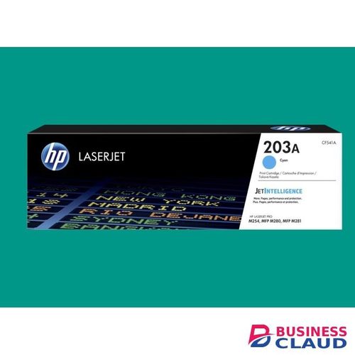 HP 203A Cyan Original LaserJet Toner Cartridge – High Quality Prints (CF541A)