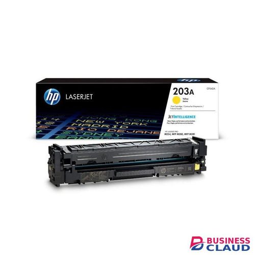 HP 203A Yellow Toner Cartridge - High Yield for LaserJet Printers