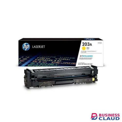 HP 203A Yellow LaserJet Toner Cartridge (CF542A)