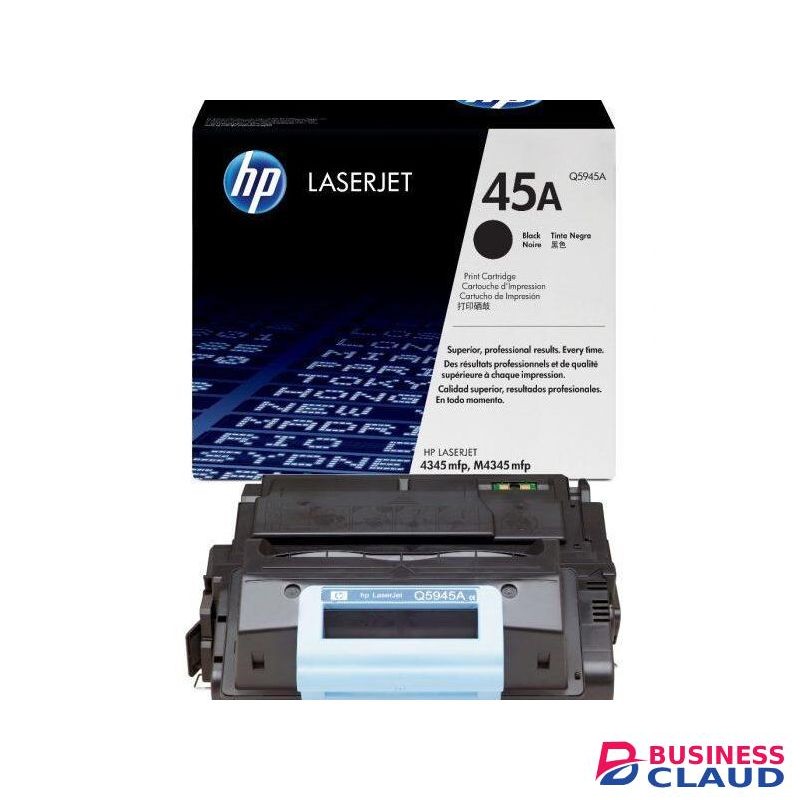 HP Toner 45A Black Original LaserJet Toner Cartridge (Q5945A)