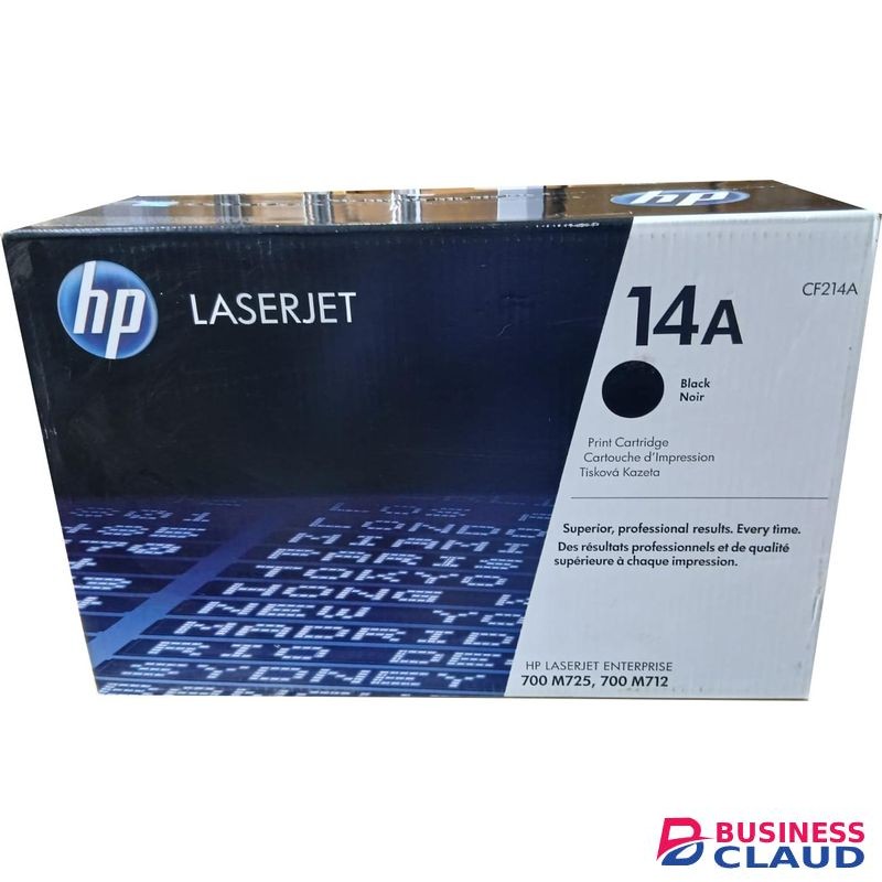 HP 14A Black Original LaserJet Toner Cartridge (CF214A)