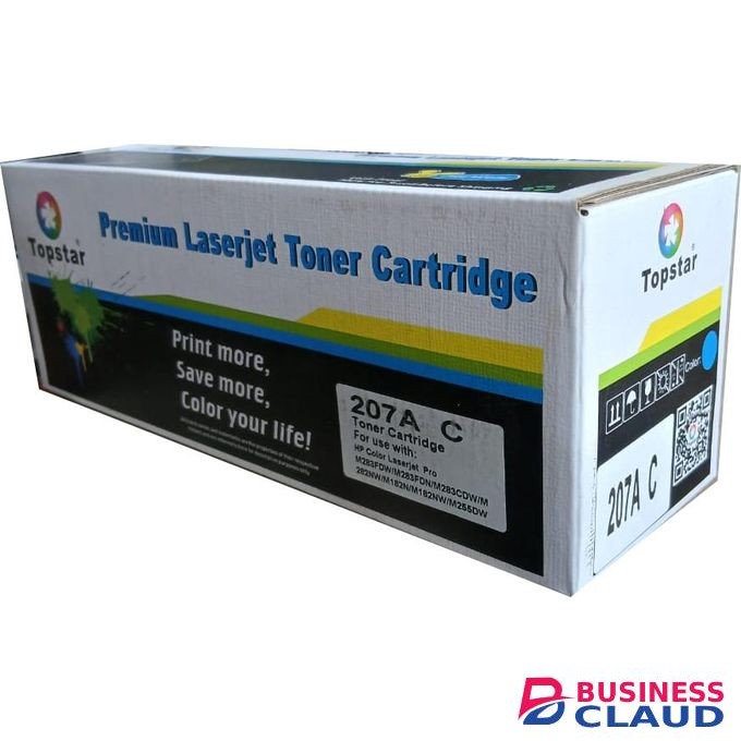 Topstar 207A Cyan LaserJet Toner Cartridge (W2211A)