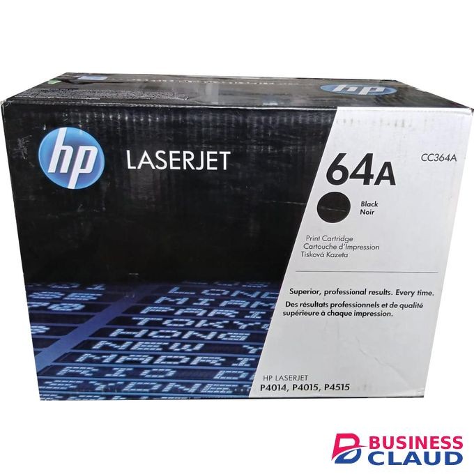 HP 64A Black Original LaserJet Toner Cartridge (CC364A)