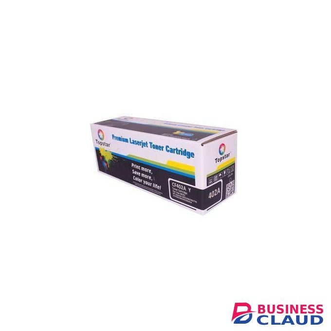 Topstar CF402A (201A) Yellow LaserJet Toner Cartridge