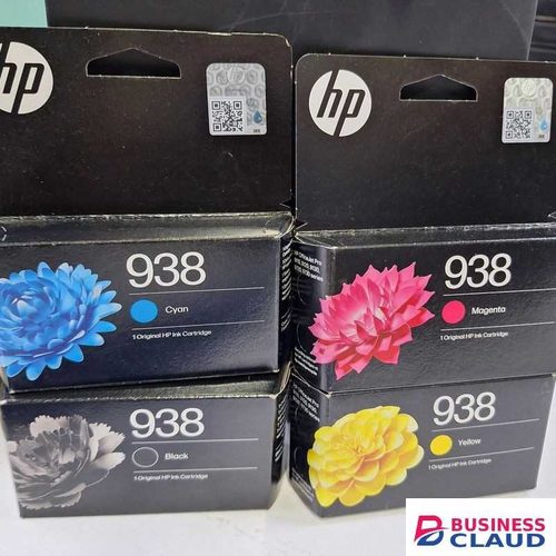 HP 938 SET(Black,cyan,yellow and magenta) standard ink cartridge