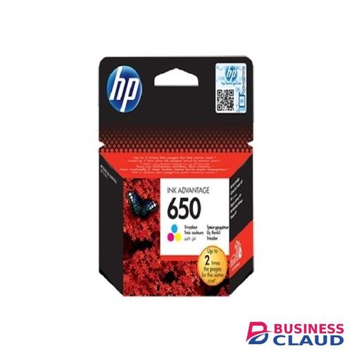 HP 650 Tri-color Ink Advantage Cartridge (CZ102AE)