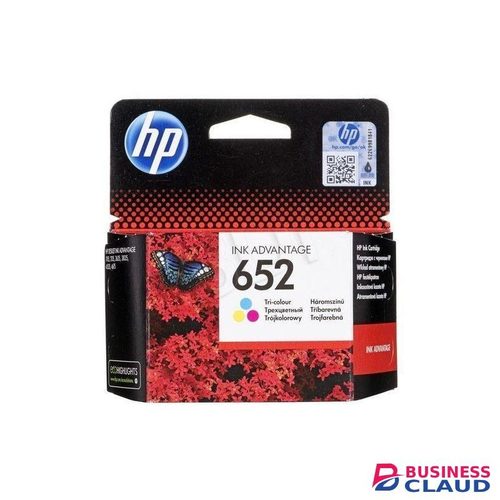 HP 652 Tri-color Ink Cartridge