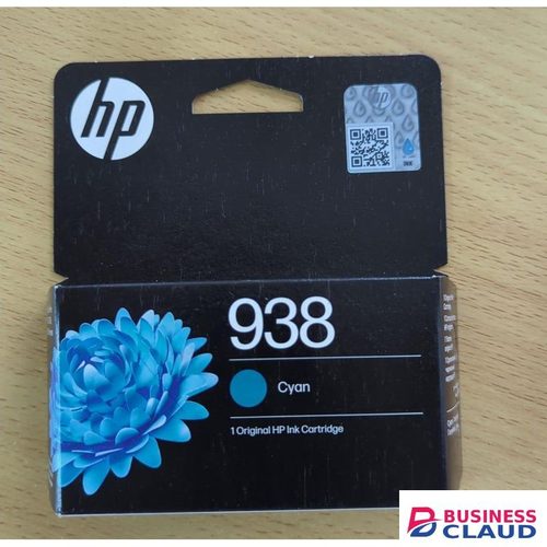 HP 938 Cyan Original Ink Cartridge
