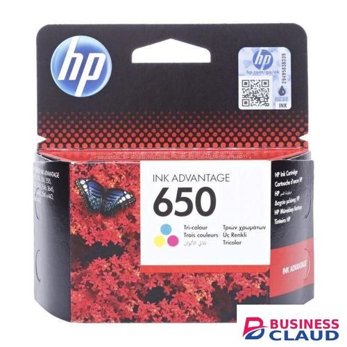 HP 650 Original ink advantage Cartridge - Tri-color