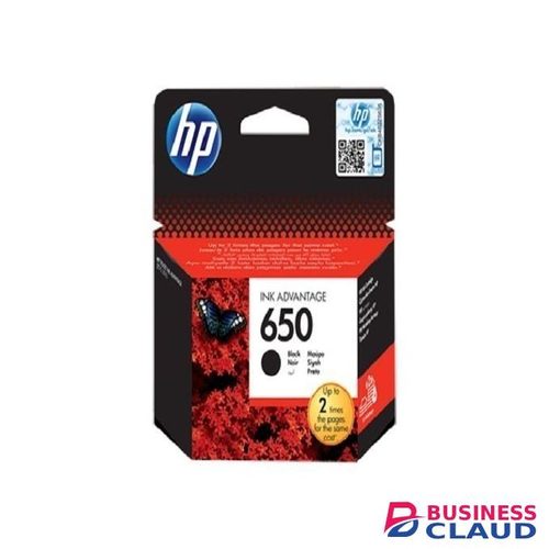 HP 650 Black Ink Advantage Cartridge
