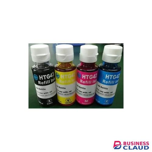 HP Refill Ink Set-4*100ML Ink Bottles