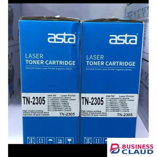 Asta Brother Genuine TN-2305 Black Toner Cartridge +FREE EXECUTIVE PEN