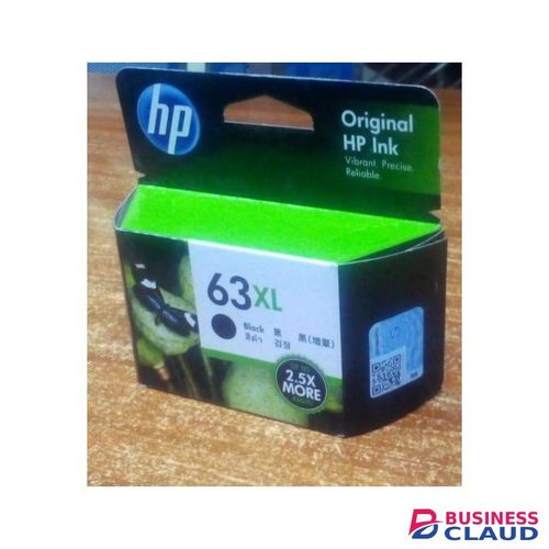 HP 63XL BLACK ORIGINAL +FREE EXECUTIVE PEN