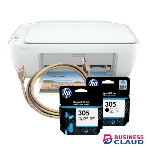 HP DeskJet 2320 All-in-One Printer (free 305 Black &305 Color Catridges)
