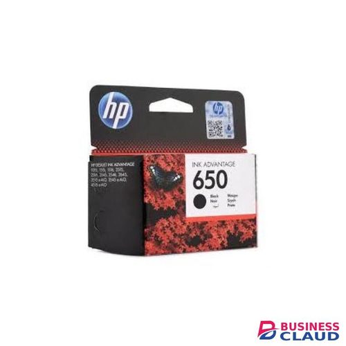 HP 650 Black ORIGINAL CARTRIDGE +FREE EXECUTIVE PEN