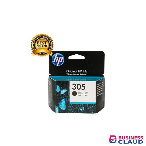 HP 305 Black Original Ink Cartridge +FREE EXECUTIVE PEN