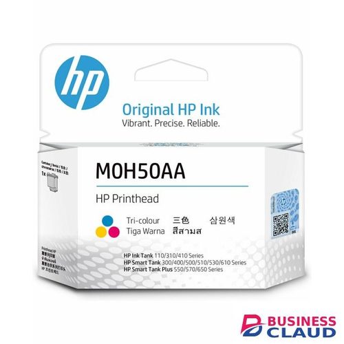 HP M0H50A Tri-color Replacement GT Printerhead For GT 52 +FREE PEN