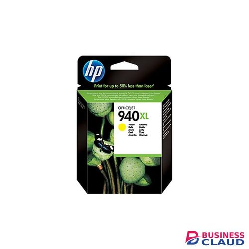 HP 940XL High Yield Yellow Original Ink Cartridge (C4909AE)+ FREE EXECUTIVE PEN