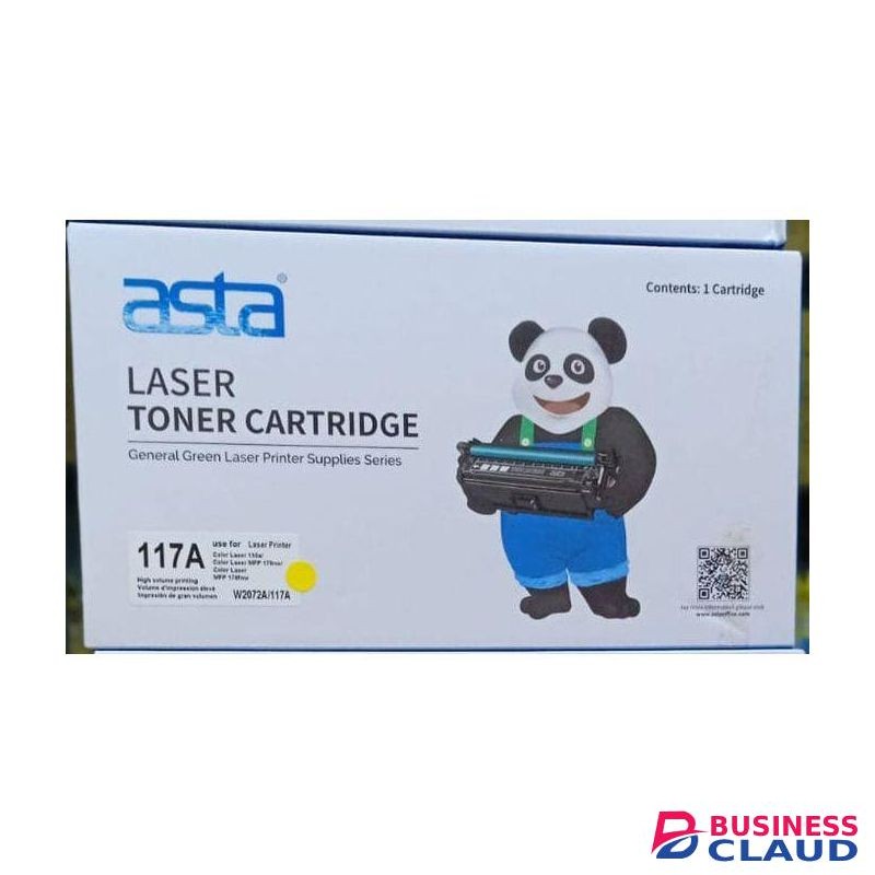 Asta 117A Yellow Toner Cartridges (W2072A)