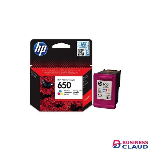 HP 650 Tri-Color Original Ink Cartridge
