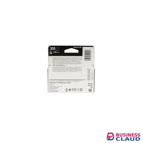 HP 305 Original Cartridge- Black