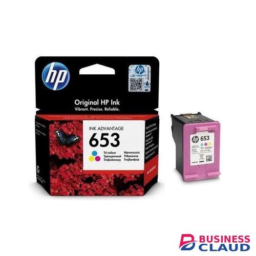 HP 653 Tri-color Original Ink Cartridge +FREE EXECUTIVE PEN