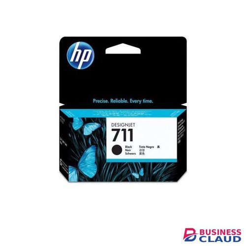 HP 711 Black Designjet Ink Cartridge Cz129A +FREE EXECUTIVE PEN
