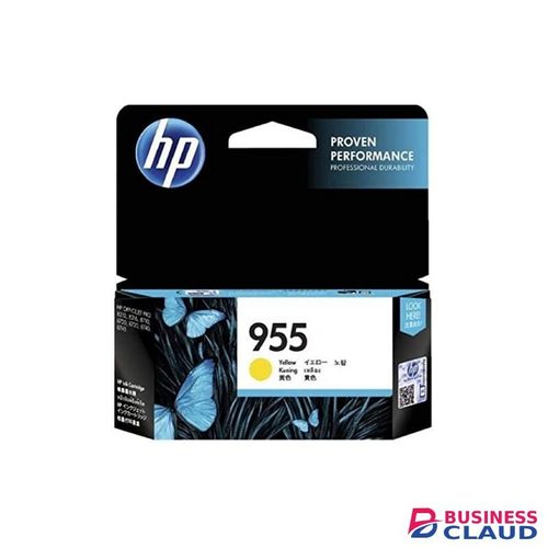 HP 955 Yellow Original Ink Cartridge +FREE EXECUTIVE PEN
