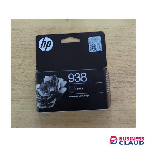 HP 938 Black Original Ink Cartridge (4S6X8PE) +FREE EXECUTIVE PEN