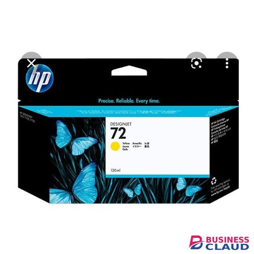 HP 72 YELLOW (130ml) Plotter Cartridge +FREE EXECUTIVE PEN