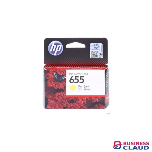 HP 655 Original Ink Cartridge - Yellow