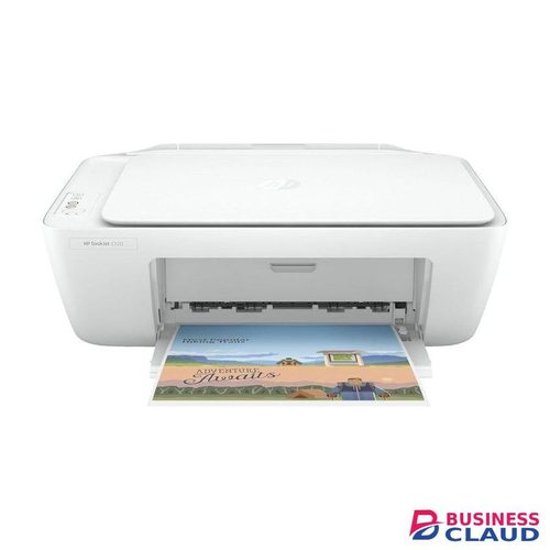 HP DeskJet 2320 All-in-One Printer, Print, Copy, Scan, USB Interface - White