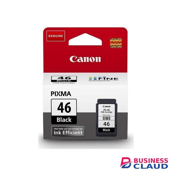 Canon PG-46 Black Ink Cartridge +FREE EXECUTIVE PEN