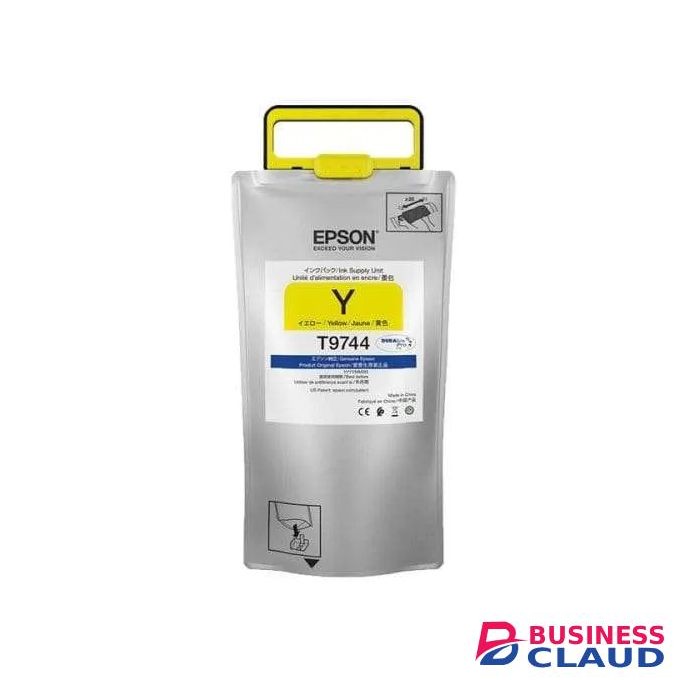 Epson T9744 Yellow XXL Ink Cartridge For WF-C869R Series - C13T974400