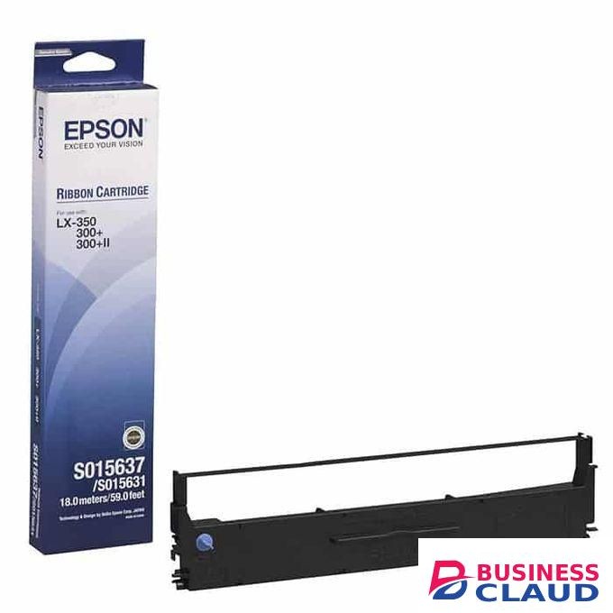 Epson LX-350 Ribbon Cartridge - Black (C13S015637) +FREE EXECUTIVE PEN