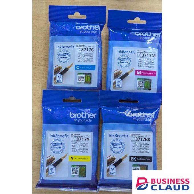Brother LC3717 Yellow Ink Cartridge +FREE EXECUTIVE PEN