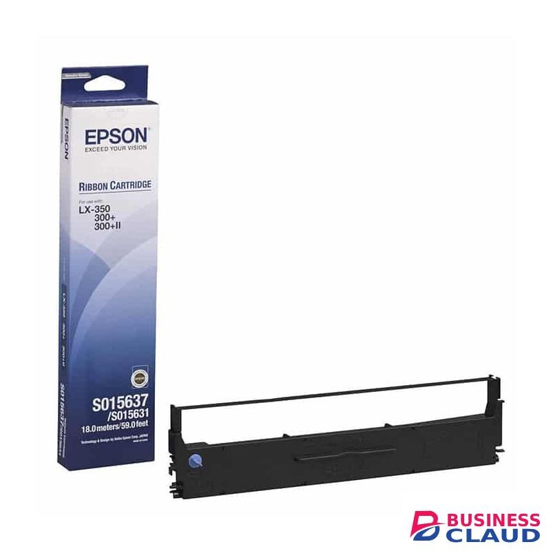 Epson LX-350 Ribbon Cartridge - Black (C13S015637)